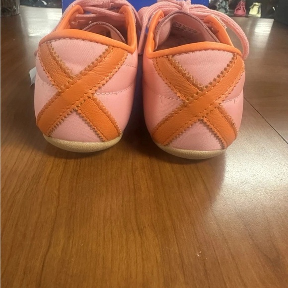Adidas Women's Tokyo Sneakers Nylon Semi Pink Spark Orange Size 7.5 - Picture 5 of 8